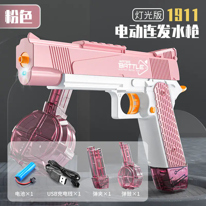 Electric Water Gun with Cool Lights and High Capacity