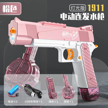 Electric Water Gun with Cool Lights and High Capacity