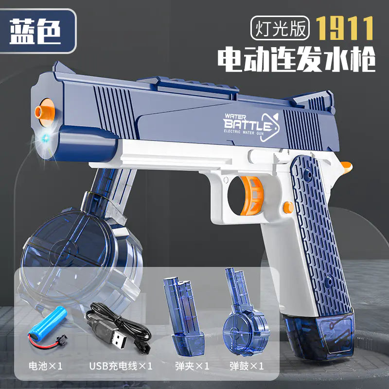 Electric Water Gun with Cool Lights and High Capacity
