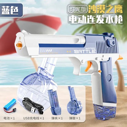 Electric Water Gun with Cool Lights and High Capacity
