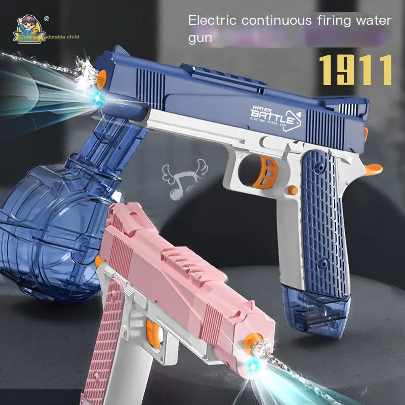 Electric Water Gun with Cool Lights and High Capacity